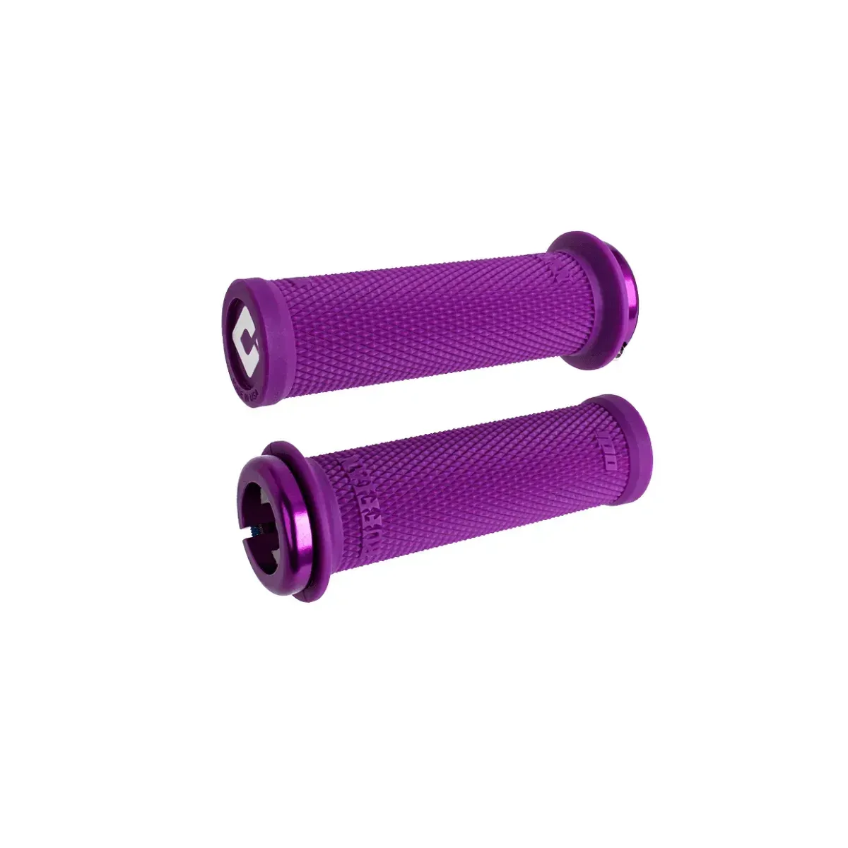 ODI Mini Ruffian V2.1 Lock-On Grips Purple/Purple Clamps